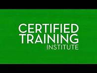 Video thumbnail for Certified Training Institute Continuing Education Courses