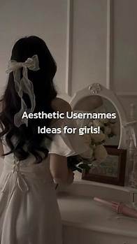 Video thumbnail for Aesthetic Usernames Ideas for girls~☁️