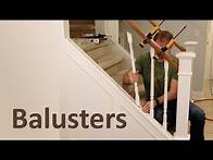 Video thumbnail for Stair Baluster Installation with Wooden Spindles