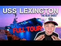 Video thumbnail for Inside The USS Lexington CV-16 (FULL TOUR) World War II Aircraft Carrier Corpus Christi Texas