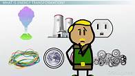 Video thumbnail for Energy Transformation | Definition, Examples & Types