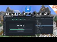 Video thumbnail for UNIVERSAL Minecraft Tool - The Best World Converter and NBT Editor!