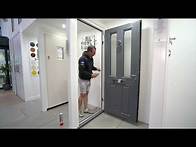 Video thumbnail for Front Door Repairs - How to Adjust External Door Hinges?
