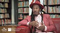 Video thumbnail for Why is poetry important? - Benjamin Zephaniah
