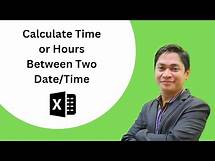 Video thumbnail for Calculate Time Duration Between Two Dates