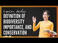 Video thumbnail for Biodiversity Explained: Definition, Importance, and Conservation