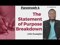Video thumbnail for SoP: How to explain your interest in a University or Department | Statement of Purpose