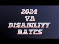 Video thumbnail for VA Disability Pay Chart 2024 Rates (2025 Updated Link In Description)