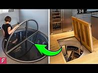 Video thumbnail for INCREDIBLE AND INGENIOUS Hidden Rooms AND SECRET Furniture