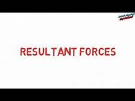 Video thumbnail for Resultant forces (SP2a)