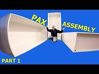 Video thumbnail for IKEA PAX Wardrobe Assembly (PART 1)