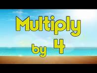 Video thumbnail for Multiply by 4 | Learn Multiplication | Multiply By Music | Jack Hartmann