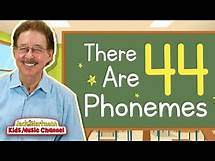 Video thumbnail for There are 44 Phonemes! | Jack Hartmann