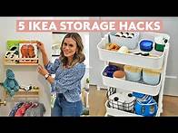 Video thumbnail for 5 IKEA Hacks To Double Your Storage Space | Simply | Real Simple