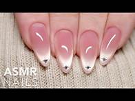 Video thumbnail for 👠 Elegant Gradient Nails ASMR | Step-by-Step Nail Art | Relax & Enjoy the Satisfaction! Ep.26