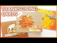 Video thumbnail for 3 Easy DIY Thanksgiving Cards To Share With Family And Friends