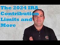 Video thumbnail for 2024 IRA Contribution Limits Just Went Up – Here’s What You Need to Know