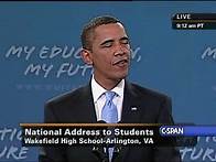 Video thumbnail for Pres. Obama National Address to Students