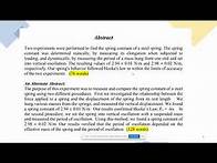 Video thumbnail for Introduction to Lab report writing