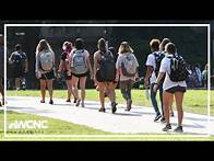 Video thumbnail for College freshman enrollment sees first drop since 2020. Here's why