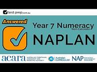 Video thumbnail for Year 7 NAPLAN Answered and explained!