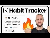 Video thumbnail for Get This NEXT-LEVEL Notion Habit Tracker | Tutorial + Free Template