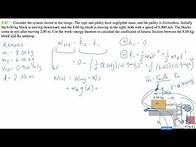 Video thumbnail for Work-Energy Theorem Problem