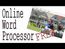 Video thumbnail for FREE Online Word Processor - In the Cloud Browser & Best Tablet Word Processor - No Download