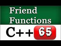 Video thumbnail for Friend Function | CPP Object Oriented Programming Video Tutorial