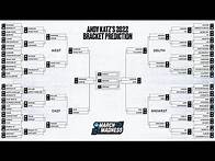 Video thumbnail for Bracket tips: Andy Katz predicts entire 2022 men's NCAA tournament