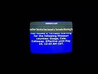 Video thumbnail for NWS EAS Tornado Warning, Tornado Emergency Warning, Jefferson City, Missouri, 5/22/2019 Scary! Rare!