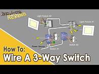 Video thumbnail for DIY: How To Wire A 3 Way Switch (Multiple Lights) - IN 5 MINUTES!
