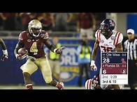 Video thumbnail for #4 Florida State vs. #11 Ole Miss | 22-point Comeback Thriller | CFB Throwback