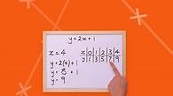 Video thumbnail for How to draw a graph of a linear equation - BBC Bitesize