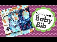 Video thumbnail for How to sew a baby bib. A beginner friendly tutorial!