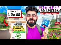 Video thumbnail for Want to Study in The UK🇬🇧in 2025 ? - Watch this | Step by Step guide for UK STUDENT VISA 2025🇬🇧