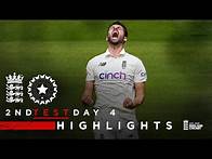 Video thumbnail for Wood Sets Up Final Day Thriller! | England v India - Day 4 Highlights | 2nd LV= Insurance Test 2021