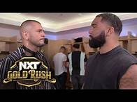 Video thumbnail for Gable Steveson offers to help Eddy Thorpe: NXT Gold Rush highlights, June 20, 2023