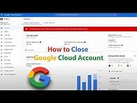 Video thumbnail for how to close google cloud billing account | google cloud platform