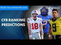 Video thumbnail for College Football Playoff Ranking Predictions