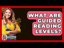 Video thumbnail for What Are Guided Reading Levels? - Childhood Education Zone