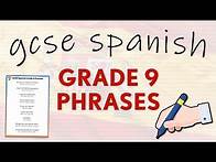 Video thumbnail for Learn these GCSE Spanish phrases to get a grade 9!