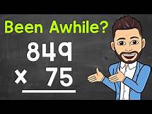 Video thumbnail for 2-Digit Multiplication: A Step-By-Step Review | Multiplying by a 2-Digit Number | Math with Mr. J