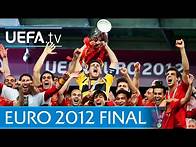 Video thumbnail for Spain v Italy: UEFA EURO 2012 final highlights