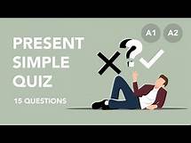 Video thumbnail for Present Simple | QUIZ | 15 questions for beginners