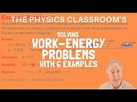 Video thumbnail for Solving Work-Energy Problems