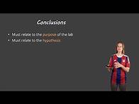 Video thumbnail for Lab report conclusion sections