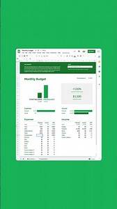 Video thumbnail for Tip: Save time by using the budget tracker template in Google Sheets! 📉 #Shorts