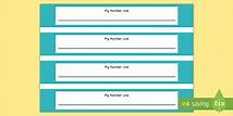 Video thumbnail for Printable Blank Number Line