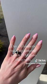 Video thumbnail for Glamnetic Press-On Nails: Durable French Tips